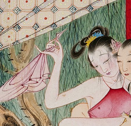马尾-迫于无奈胡也佛画出《金瓶梅秘戏图》，却因此成名，其绘画价值不可估量